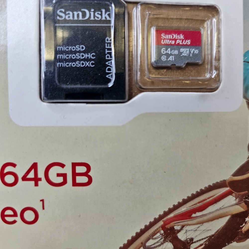 SanDisk Ultra PLUS 64GB microSDXC UHS-I Card 2-Pack with SD Adapters 100MB/s A1 - Picture 3 of 8